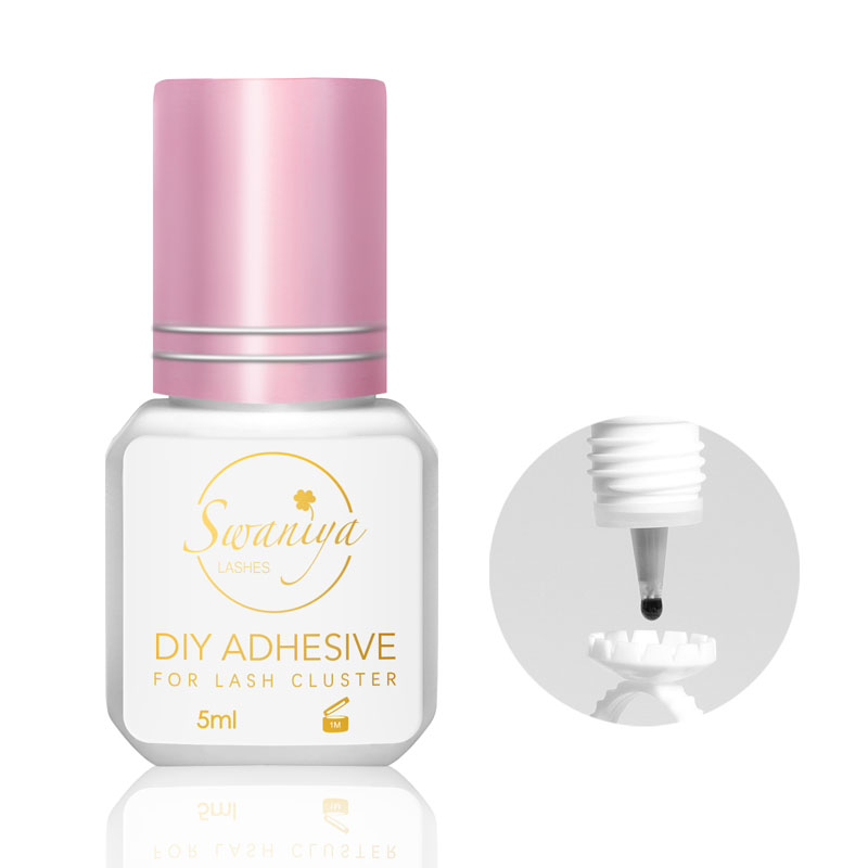 DIY kirpik klaster yapışqan